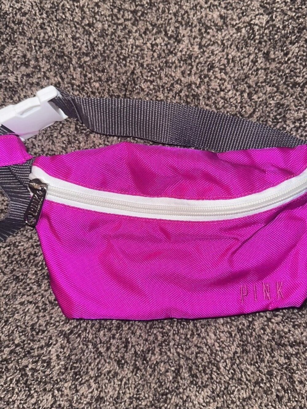 Vintage Y2K Victoria's Secret PINK Sport Fanny Pack Belt Bag – Hot Magenta!